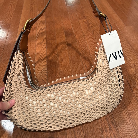 Zara Handbags - NWT Zara braided robe shoulder bag